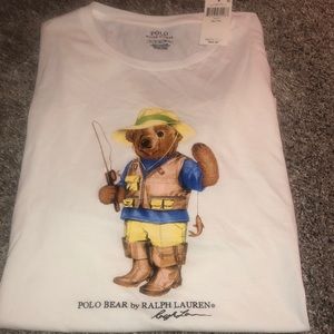 Polo Bear white tee